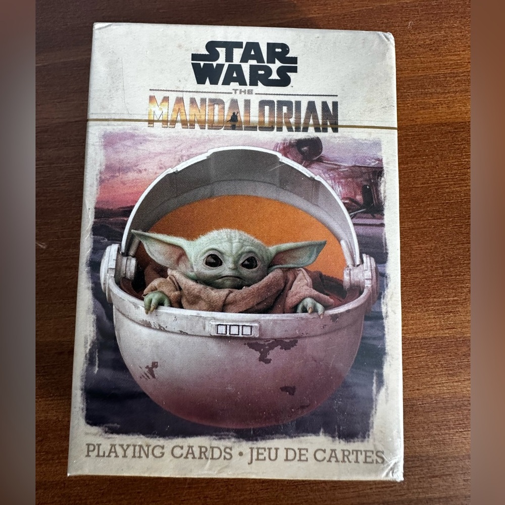 Star Wars The Mandalorian Playing Cards NEW